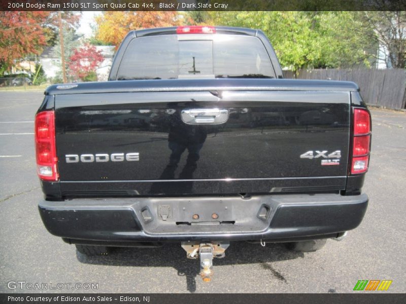 Black / Dark Slate Gray 2004 Dodge Ram 1500 SLT Sport Quad Cab 4x4