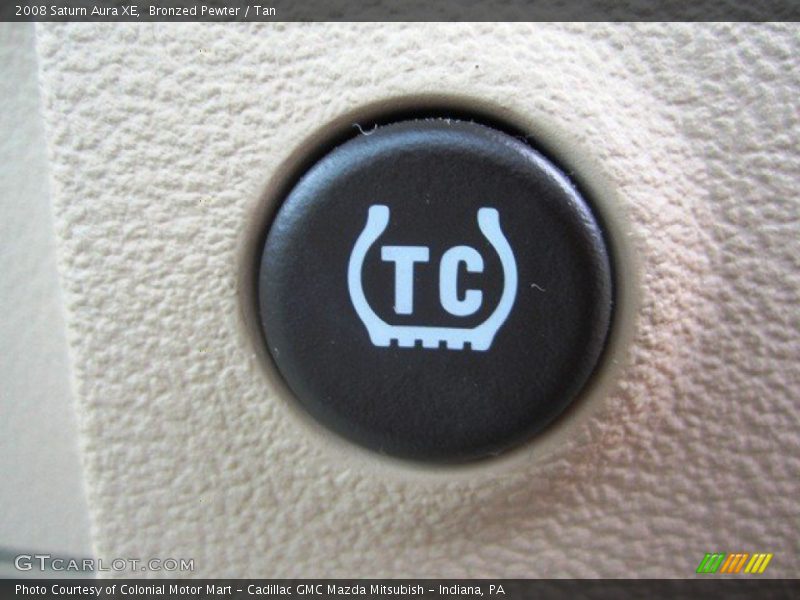 Bronzed Pewter / Tan 2008 Saturn Aura XE