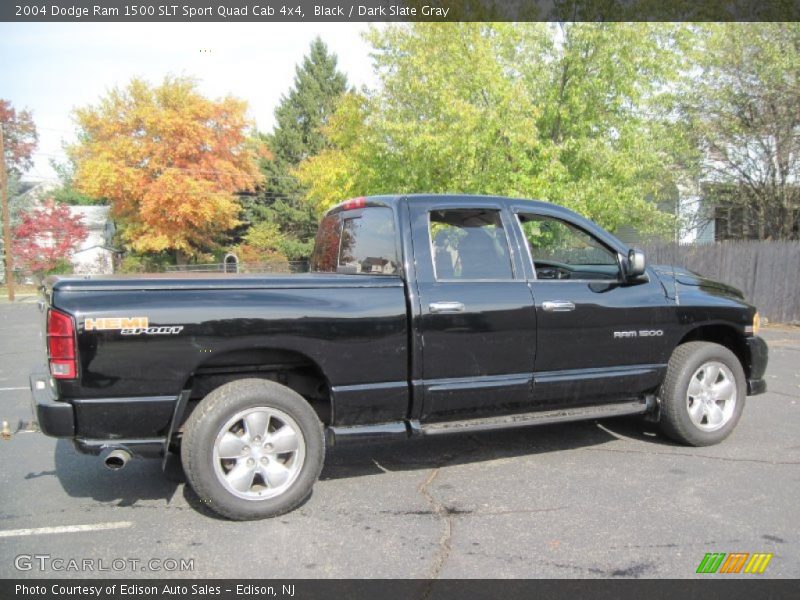 Black / Dark Slate Gray 2004 Dodge Ram 1500 SLT Sport Quad Cab 4x4