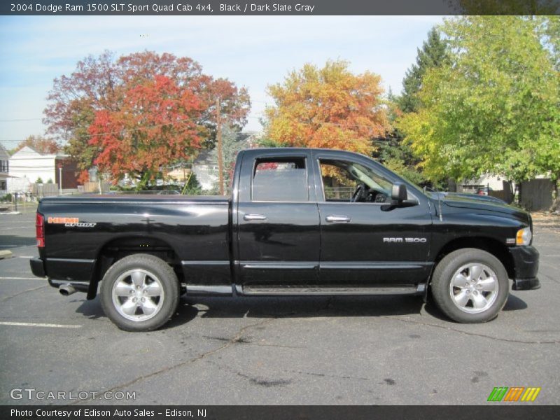 Black / Dark Slate Gray 2004 Dodge Ram 1500 SLT Sport Quad Cab 4x4