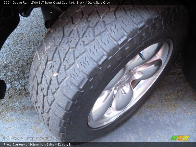 Black / Dark Slate Gray 2004 Dodge Ram 1500 SLT Sport Quad Cab 4x4