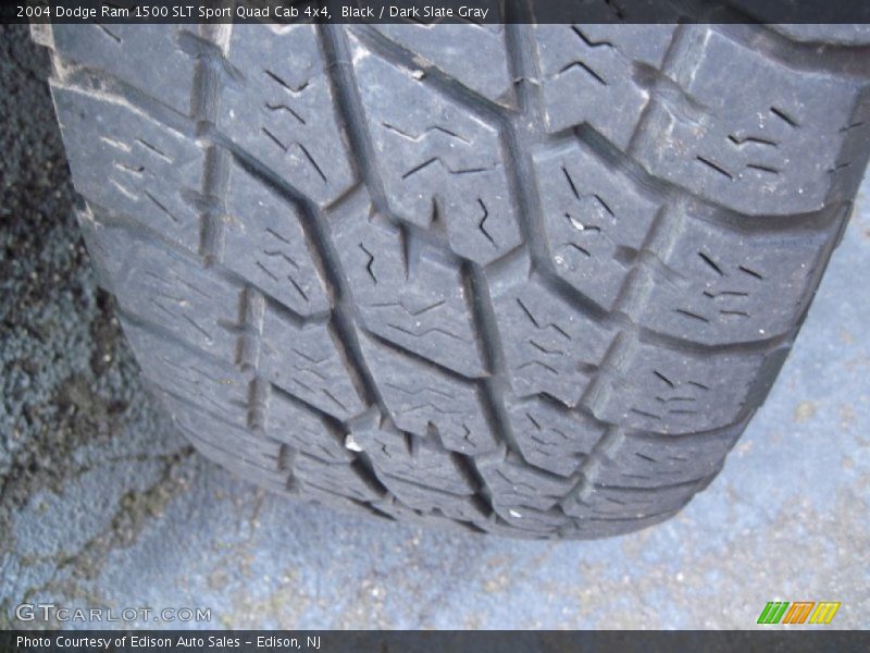 Black / Dark Slate Gray 2004 Dodge Ram 1500 SLT Sport Quad Cab 4x4