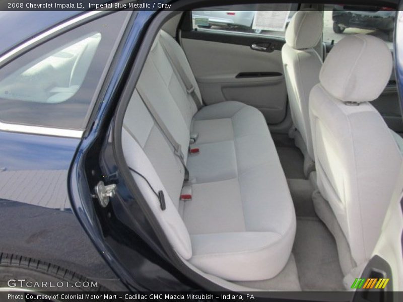 Imperial Blue Metallic / Gray 2008 Chevrolet Impala LS