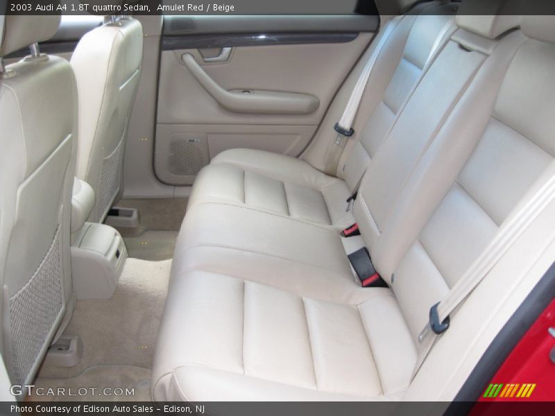 Amulet Red / Beige 2003 Audi A4 1.8T quattro Sedan