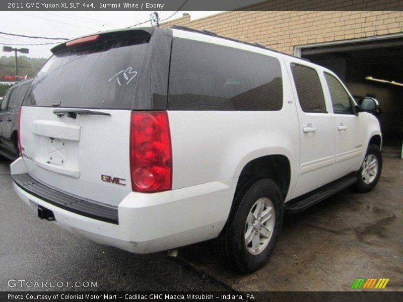 Summit White / Ebony 2011 GMC Yukon XL SLT 4x4