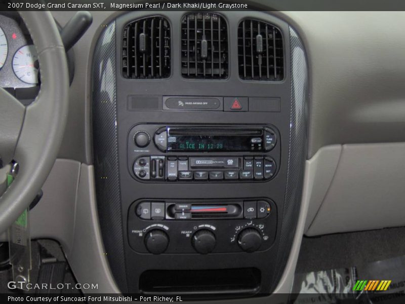Magnesium Pearl / Dark Khaki/Light Graystone 2007 Dodge Grand Caravan SXT