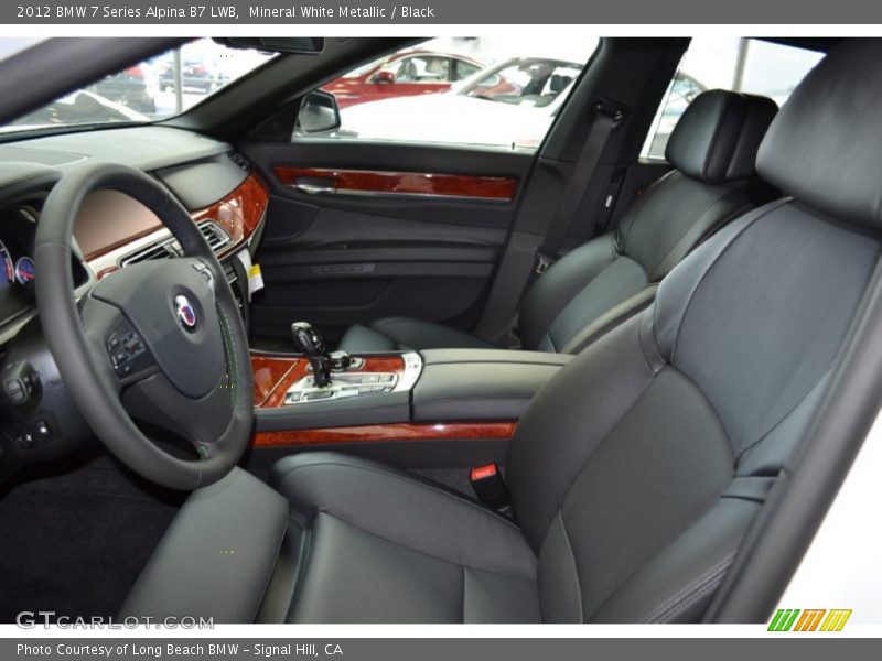 2012 7 Series Alpina B7 LWB Black Interior
