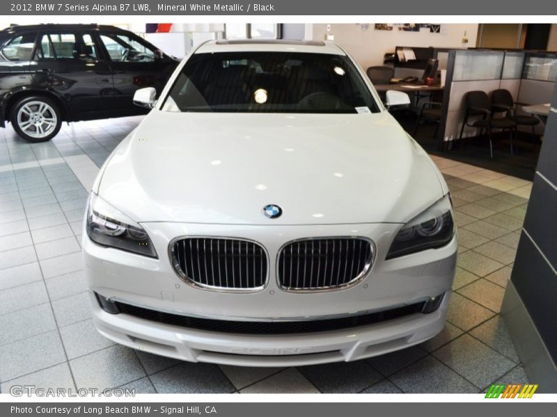  2012 7 Series Alpina B7 LWB Mineral White Metallic