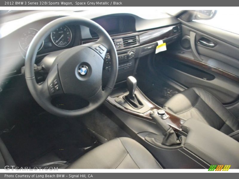 Space Grey Metallic / Black 2012 BMW 3 Series 328i Sports Wagon