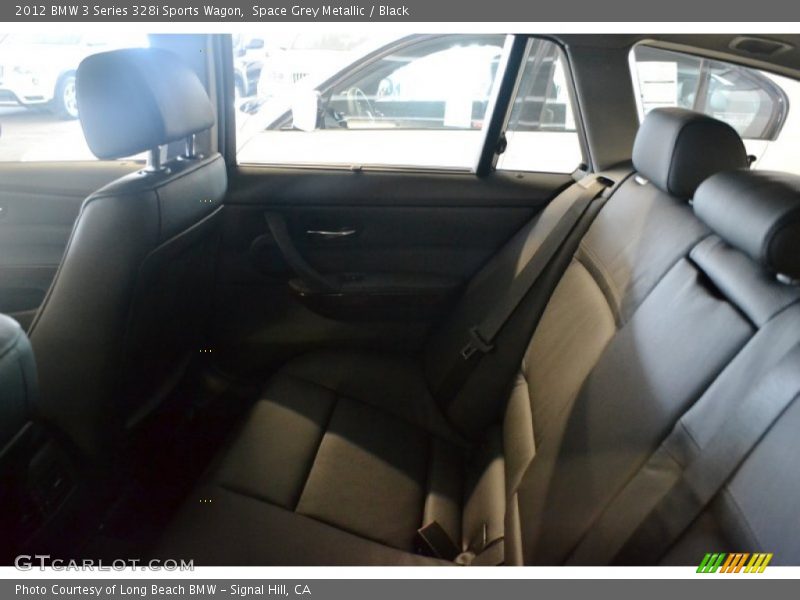 Space Grey Metallic / Black 2012 BMW 3 Series 328i Sports Wagon