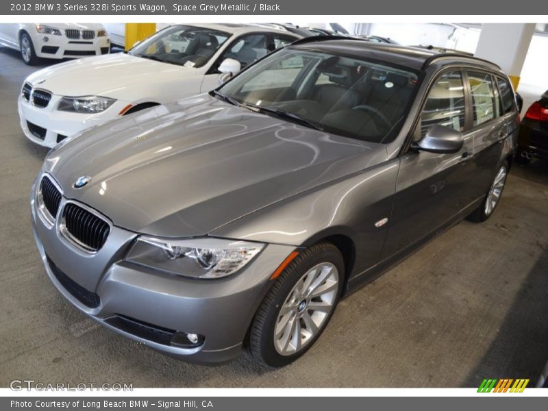 Front 3/4 View of 2012 3 Series 328i Sports Wagon