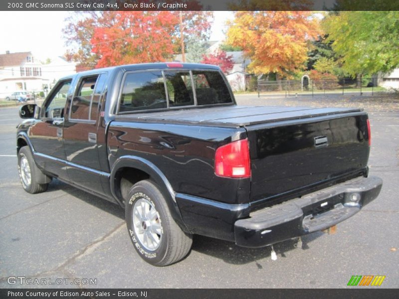 Onyx Black / Graphite 2002 GMC Sonoma SLS Crew Cab 4x4