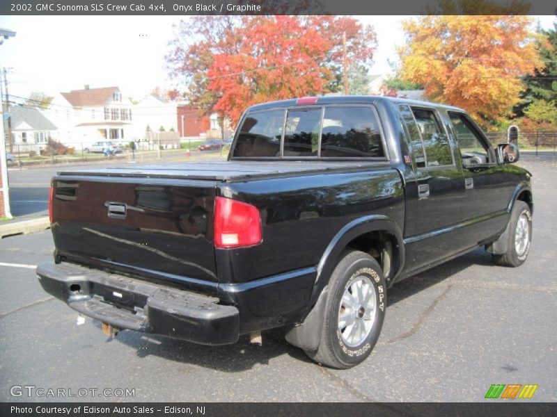 Onyx Black / Graphite 2002 GMC Sonoma SLS Crew Cab 4x4