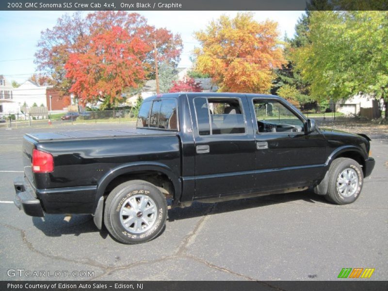 Onyx Black / Graphite 2002 GMC Sonoma SLS Crew Cab 4x4