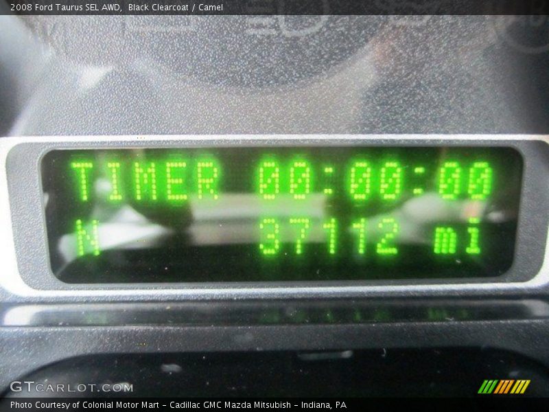 Black Clearcoat / Camel 2008 Ford Taurus SEL AWD