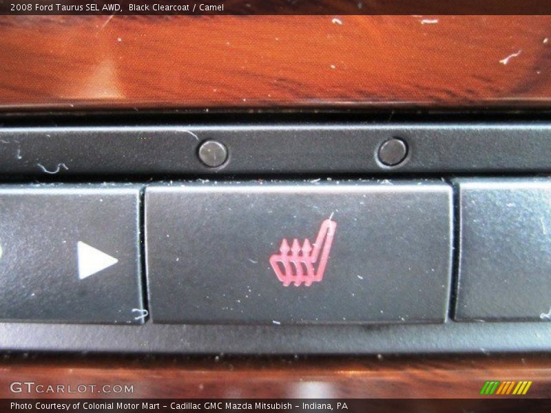 Black Clearcoat / Camel 2008 Ford Taurus SEL AWD