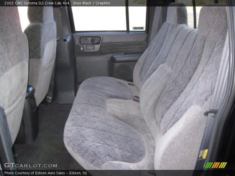 Onyx Black / Graphite 2002 GMC Sonoma SLS Crew Cab 4x4