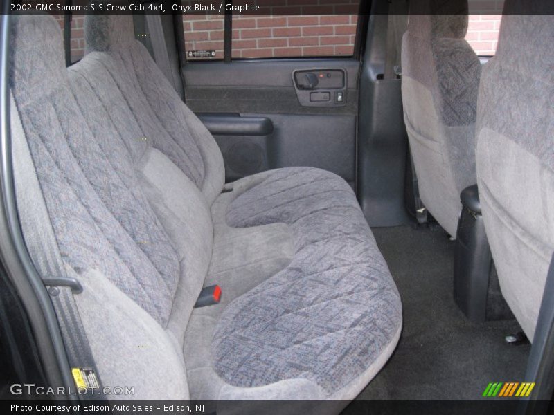 Onyx Black / Graphite 2002 GMC Sonoma SLS Crew Cab 4x4