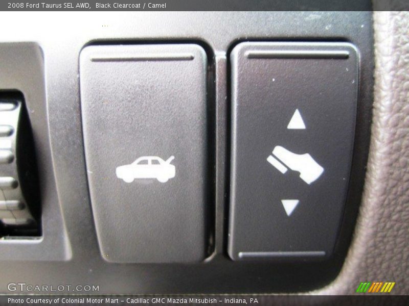 Black Clearcoat / Camel 2008 Ford Taurus SEL AWD