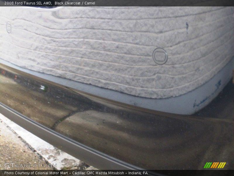Black Clearcoat / Camel 2008 Ford Taurus SEL AWD