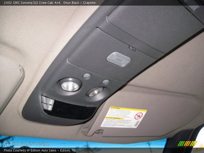 Onyx Black / Graphite 2002 GMC Sonoma SLS Crew Cab 4x4