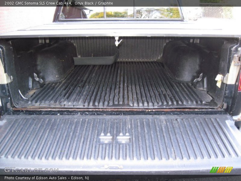 Onyx Black / Graphite 2002 GMC Sonoma SLS Crew Cab 4x4