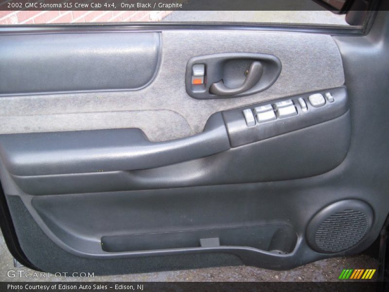 Onyx Black / Graphite 2002 GMC Sonoma SLS Crew Cab 4x4