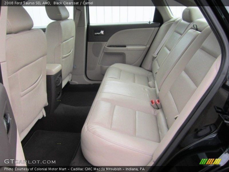 Black Clearcoat / Camel 2008 Ford Taurus SEL AWD