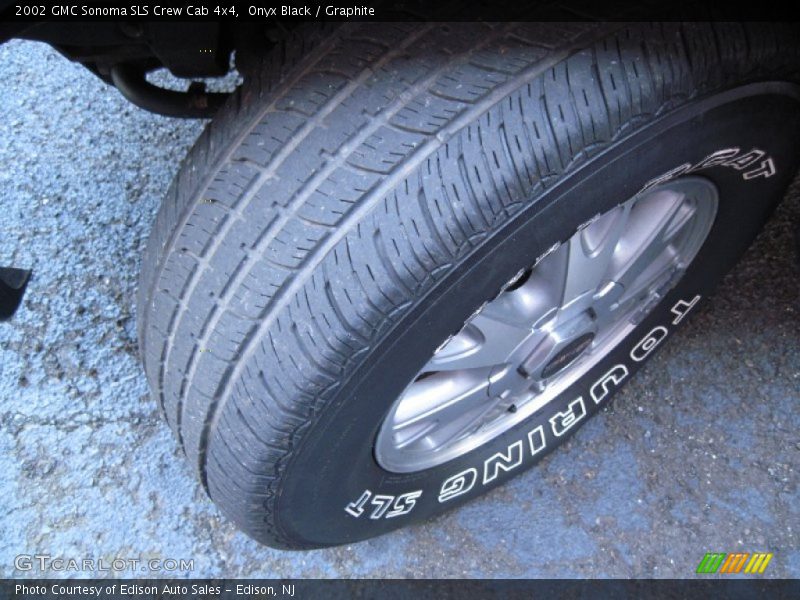 Onyx Black / Graphite 2002 GMC Sonoma SLS Crew Cab 4x4