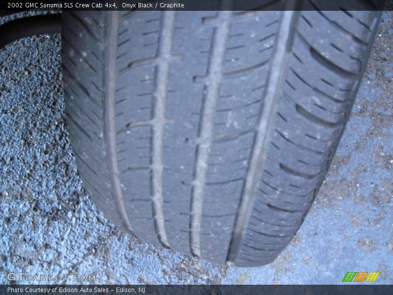 Onyx Black / Graphite 2002 GMC Sonoma SLS Crew Cab 4x4
