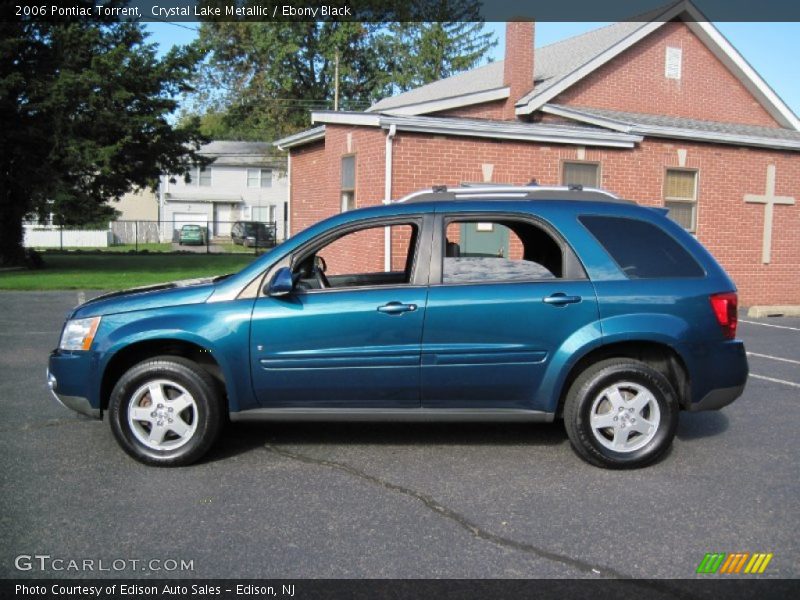 Crystal Lake Metallic / Ebony Black 2006 Pontiac Torrent