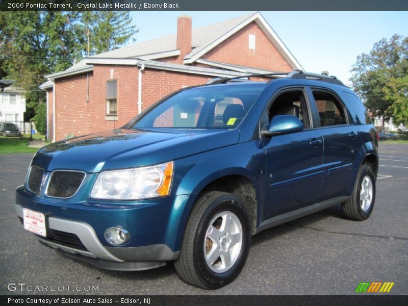 Crystal Lake Metallic / Ebony Black 2006 Pontiac Torrent