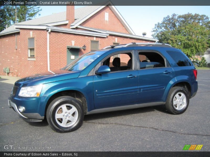 Crystal Lake Metallic / Ebony Black 2006 Pontiac Torrent