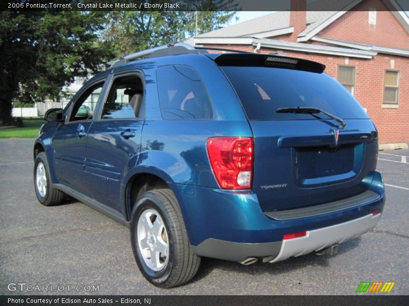 Crystal Lake Metallic / Ebony Black 2006 Pontiac Torrent