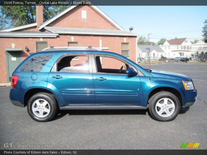 Crystal Lake Metallic / Ebony Black 2006 Pontiac Torrent
