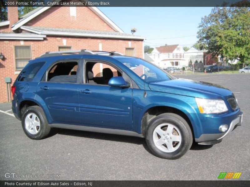Crystal Lake Metallic / Ebony Black 2006 Pontiac Torrent
