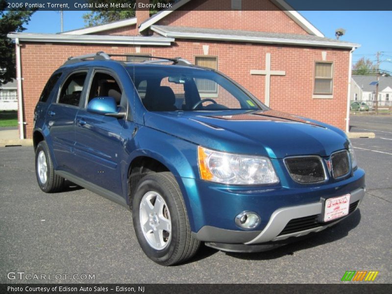Crystal Lake Metallic / Ebony Black 2006 Pontiac Torrent