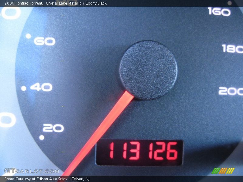Crystal Lake Metallic / Ebony Black 2006 Pontiac Torrent