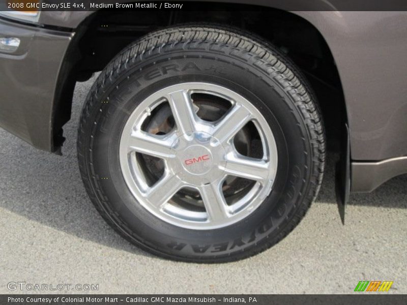 Medium Brown Metallic / Ebony 2008 GMC Envoy SLE 4x4