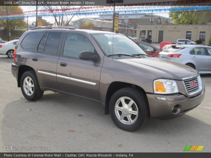 Medium Brown Metallic / Ebony 2008 GMC Envoy SLE 4x4
