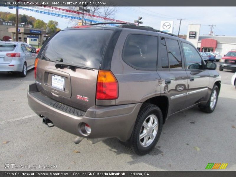 Medium Brown Metallic / Ebony 2008 GMC Envoy SLE 4x4