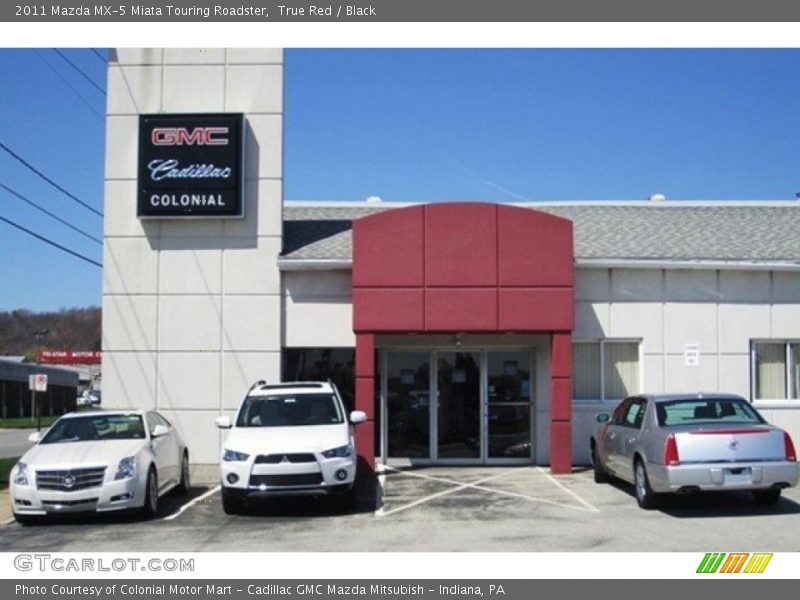 True Red / Black 2011 Mazda MX-5 Miata Touring Roadster