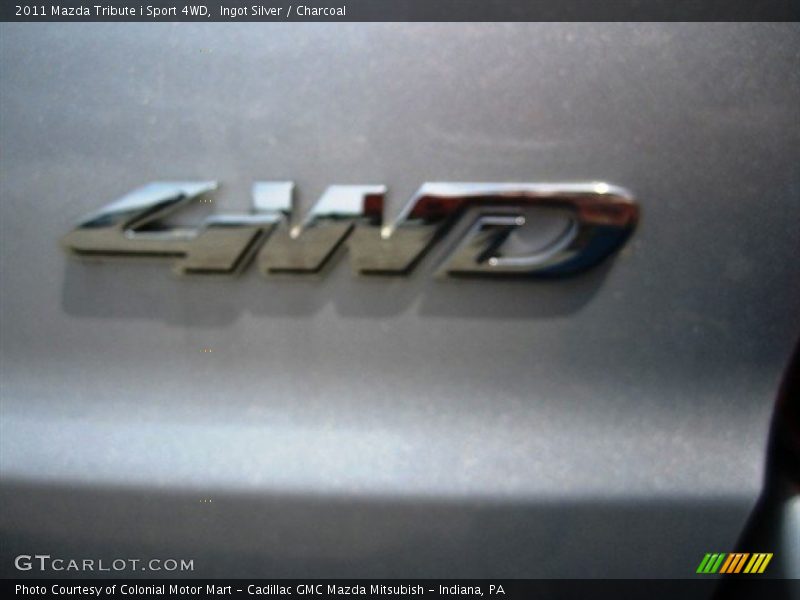 Ingot Silver / Charcoal 2011 Mazda Tribute i Sport 4WD