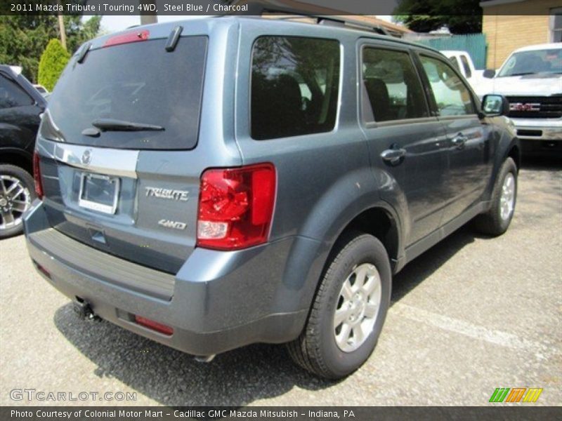Steel Blue / Charcoal 2011 Mazda Tribute i Touring 4WD