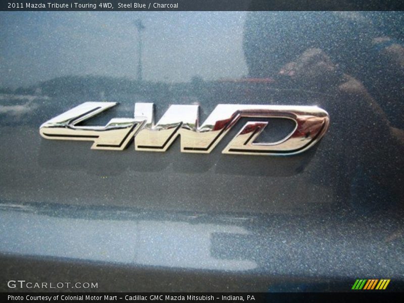 Steel Blue / Charcoal 2011 Mazda Tribute i Touring 4WD