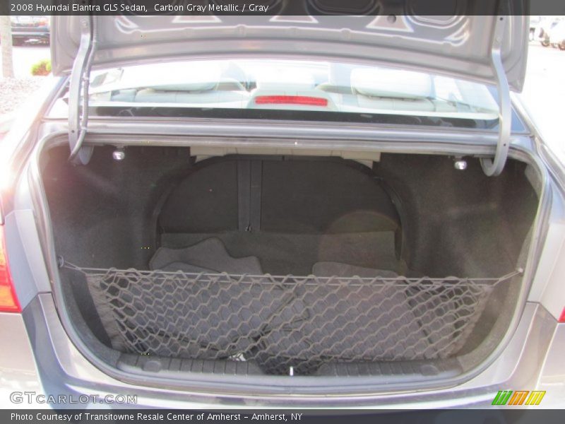 Carbon Gray Metallic / Gray 2008 Hyundai Elantra GLS Sedan