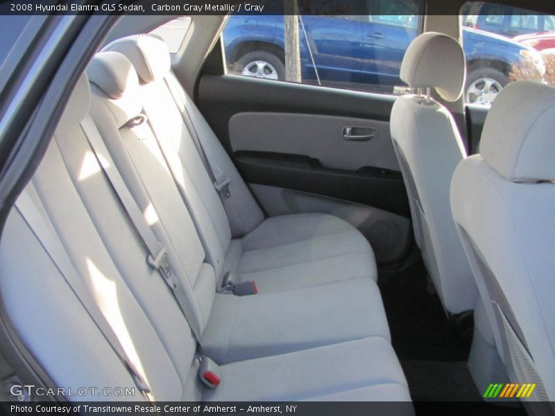 Carbon Gray Metallic / Gray 2008 Hyundai Elantra GLS Sedan
