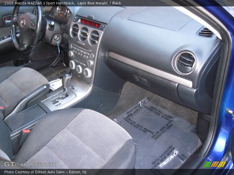 Lapis Blue Metallic / Black 2005 Mazda MAZDA6 s Sport Hatchback