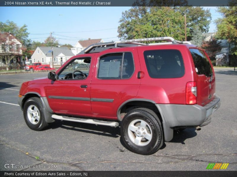 Thermal Red Metallic / Charcoal 2004 Nissan Xterra XE 4x4