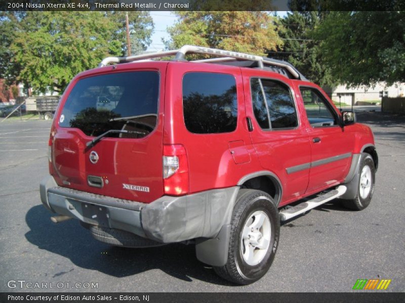 Thermal Red Metallic / Charcoal 2004 Nissan Xterra XE 4x4